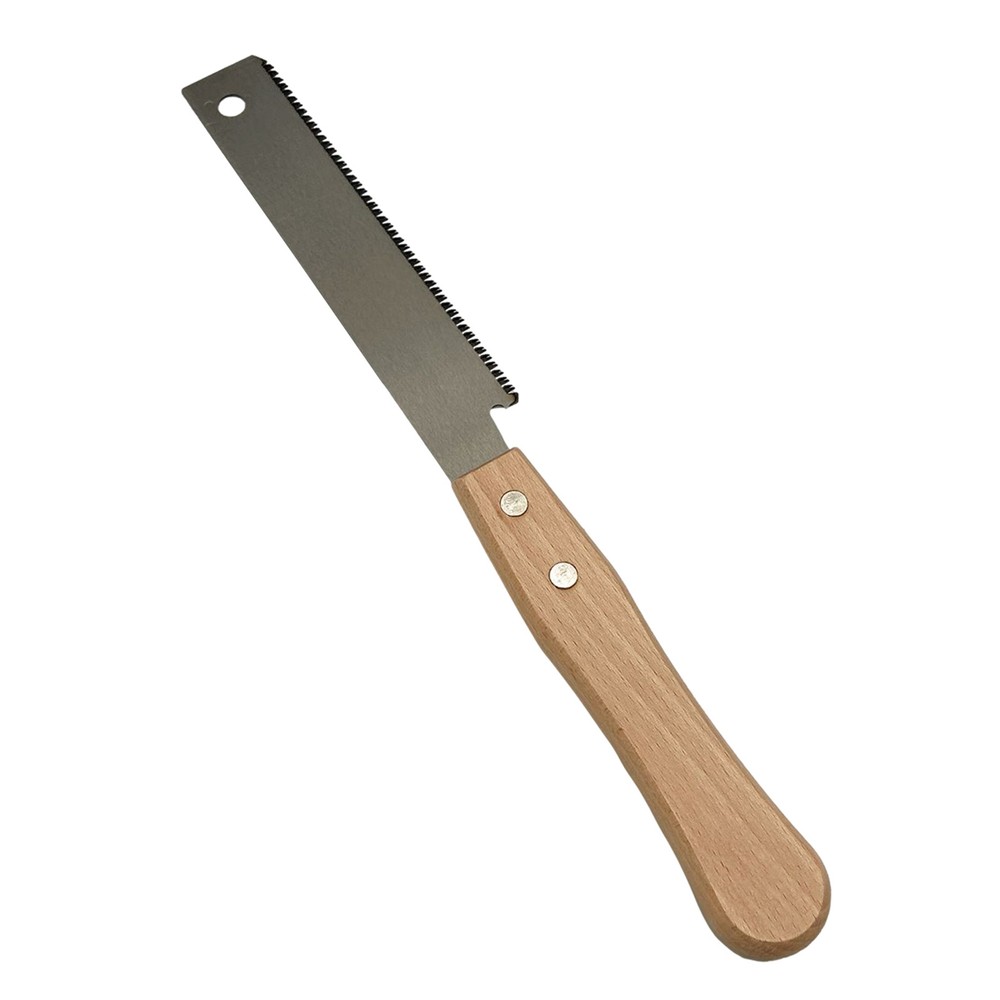 Japanese Hand Saw Woodworking Tool Double Edge Flush Smooth Fine Cut Wood Saw