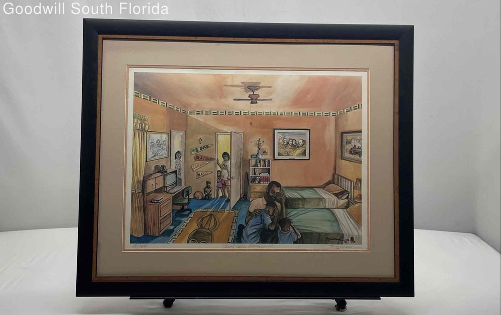 Multicolor Framed Limited Edition Print Wall Art For Home Decor