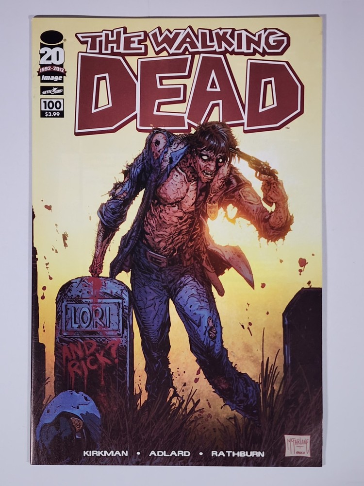 Walking Dead #100 NM Todd McFarlane Cover 1st Negan Death Glenn Image 2012