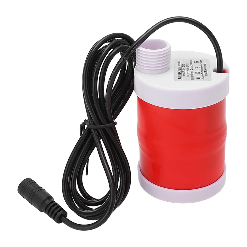 Sump Pump, 20W 1/4HP 700L/h Small Portable Nonslip Mute Water Transfer Pump w...