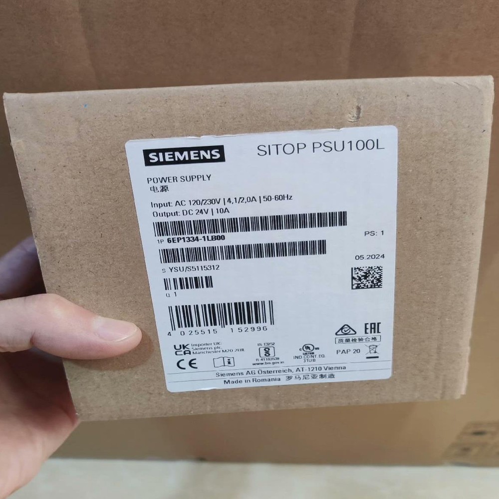 SIEMENS New 6EP1334-1LB00 6EP1334-1LB00 adjustment power supply 1 year warranty
