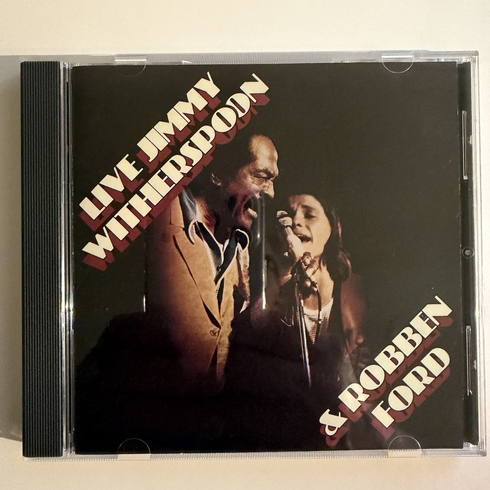 Jimmy Witherspoon & Roben Ford Live Avenue Jazz Us Cd