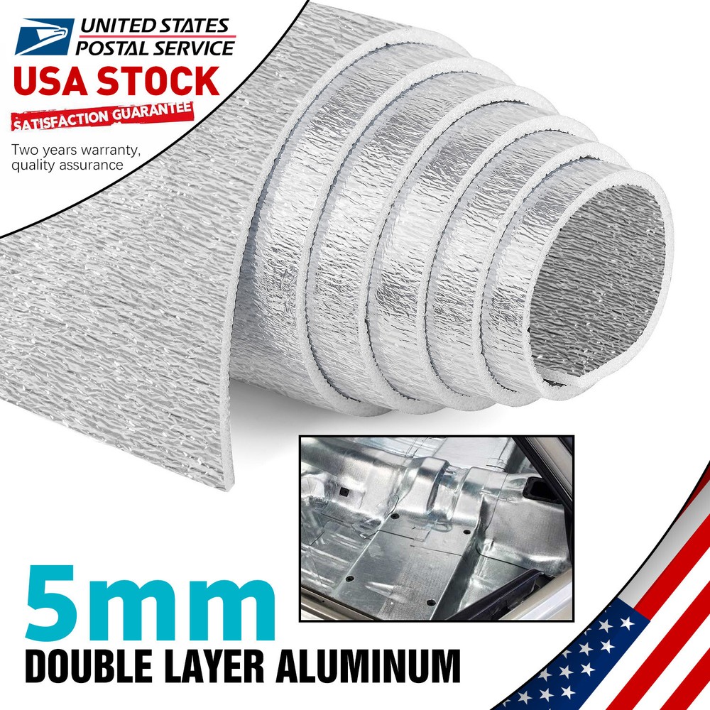 39''x79'' Sound Deadener Noise Deadening Mat Car&Home Heat Shield Insulation US