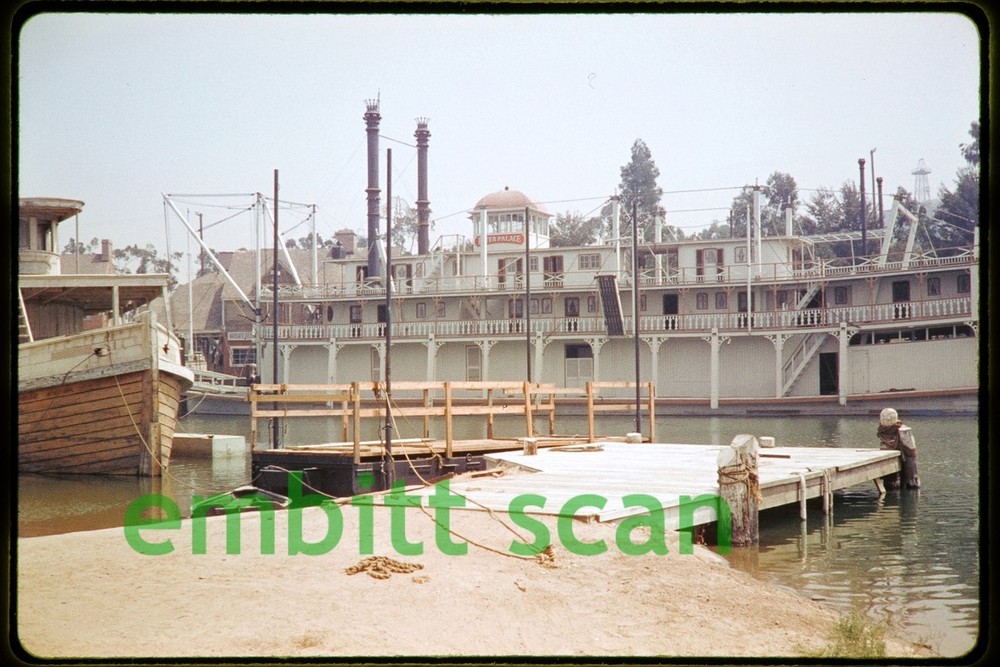 Original Slide, Scene at Universal Studios Hollywood 1965, B
