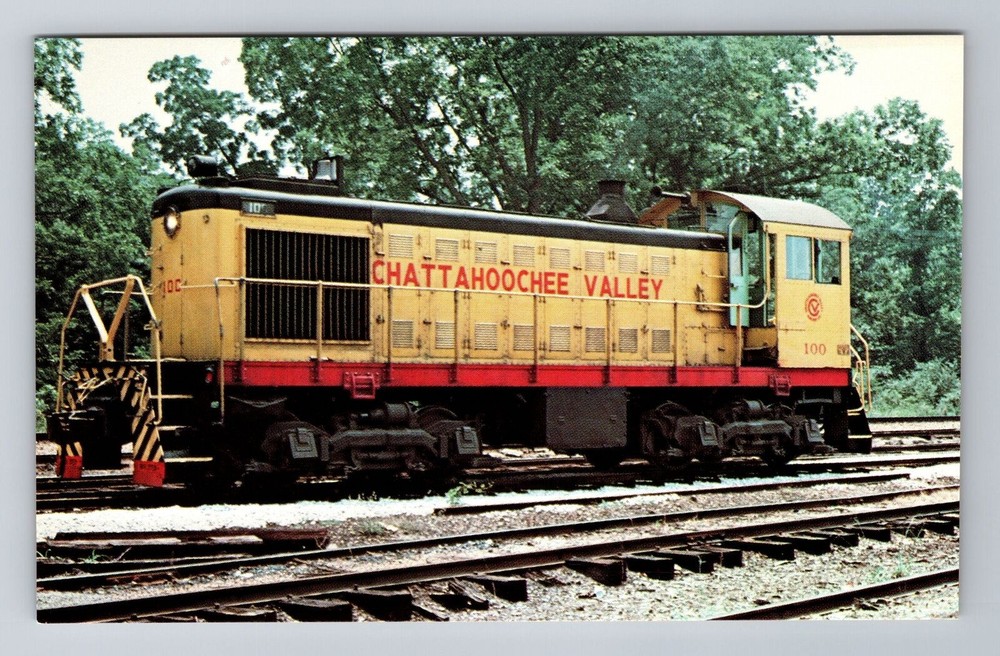 Chattahoochee Valley Railway Company's, Train, Transportation, Vintage Postcard
