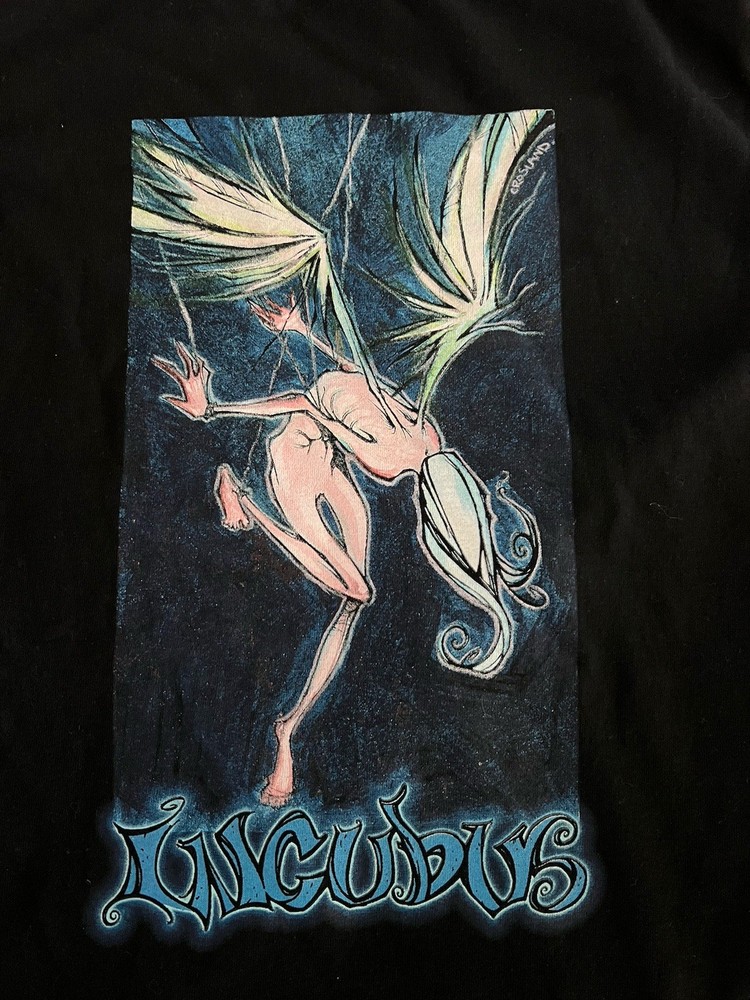 Vintage 90s Incubus T Shirt Make Yourself Tour Crosland Art Size Small Nu Metal