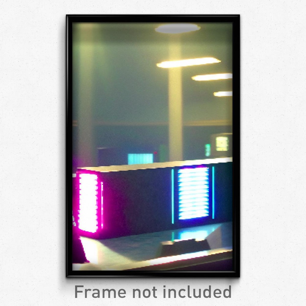 Pixel Art Poster - Normal Stocks (8 Bit Psychedelic Trippy Video Game Print)