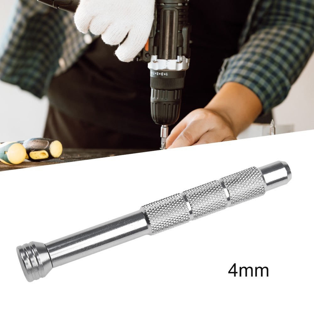 Bolt Driver Screwdriver Handle Bits Holder Aluminum Alloy Hand Tool Hex Bits