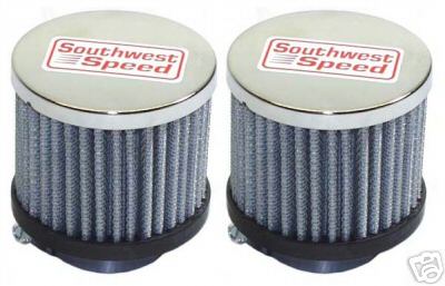 2 - NEW SWS CLAMP-ON FILTERED BREATHERS,1 3/8