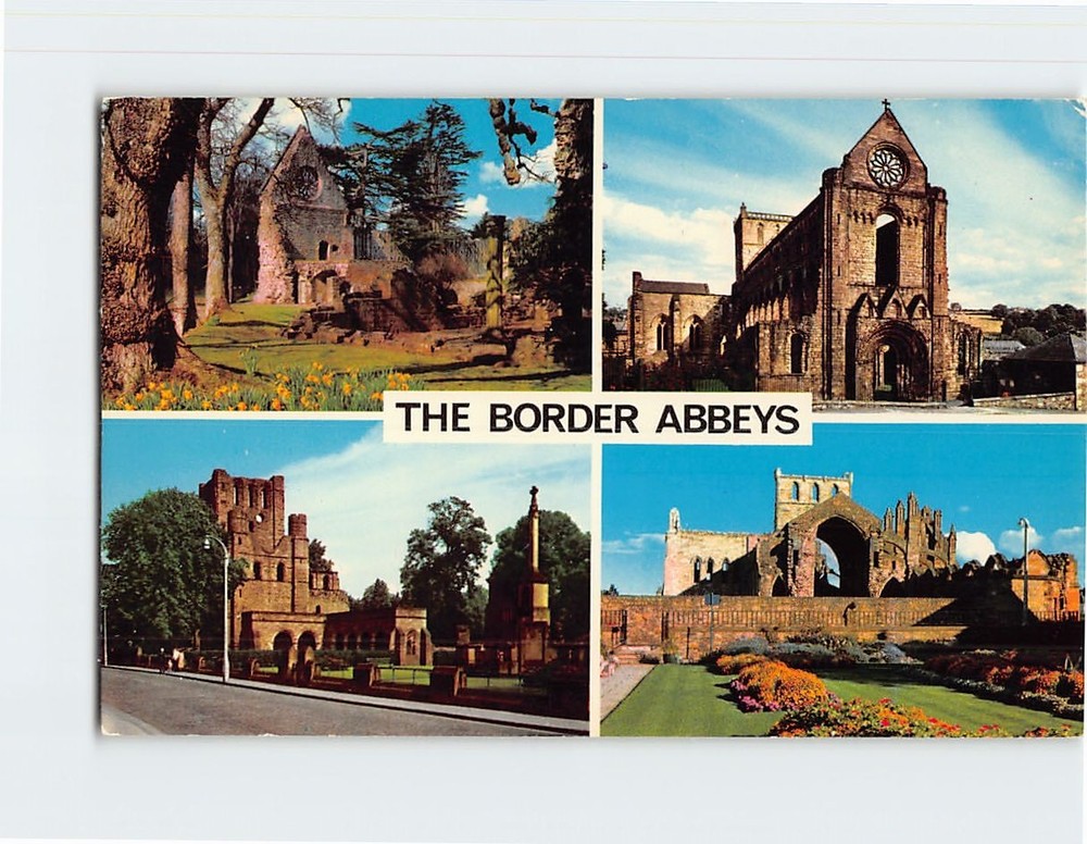 Postcard The Border Abbeys Scotland
