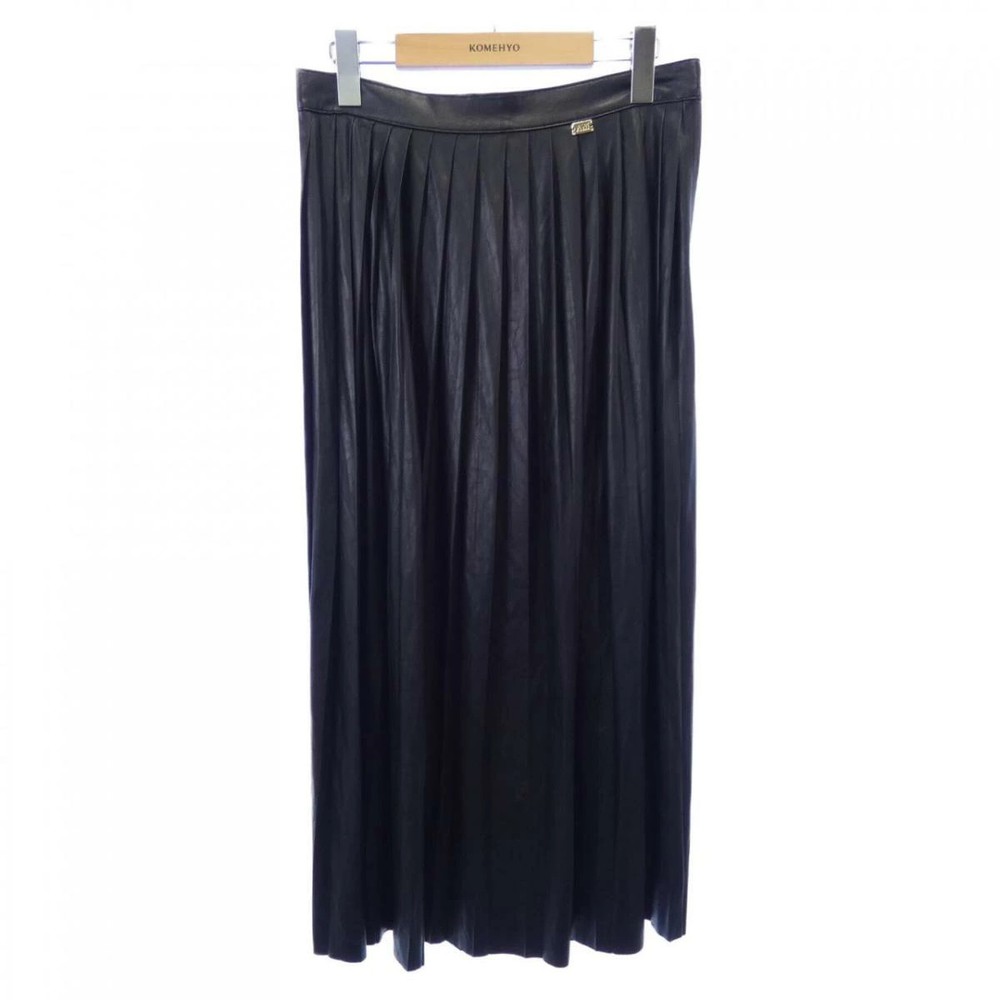 Anna Molinari Skirt Black Size 42 Wool Used Vintage Fashion