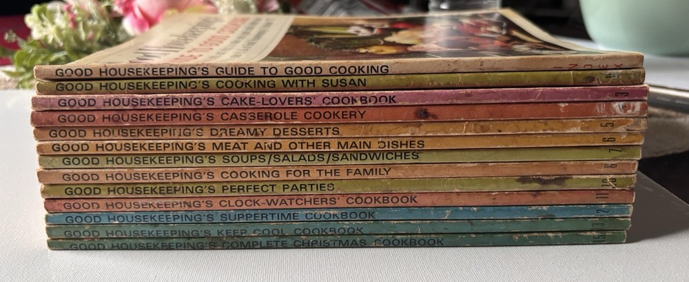 Good Housekeeping Cook Books  1967 Lot Of  12 Plus Bonus Book
