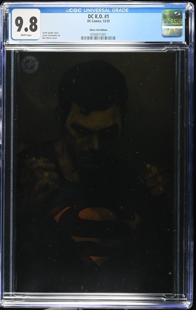 DC K.O. 1 CGC 9.8 Oliver Foil Edition