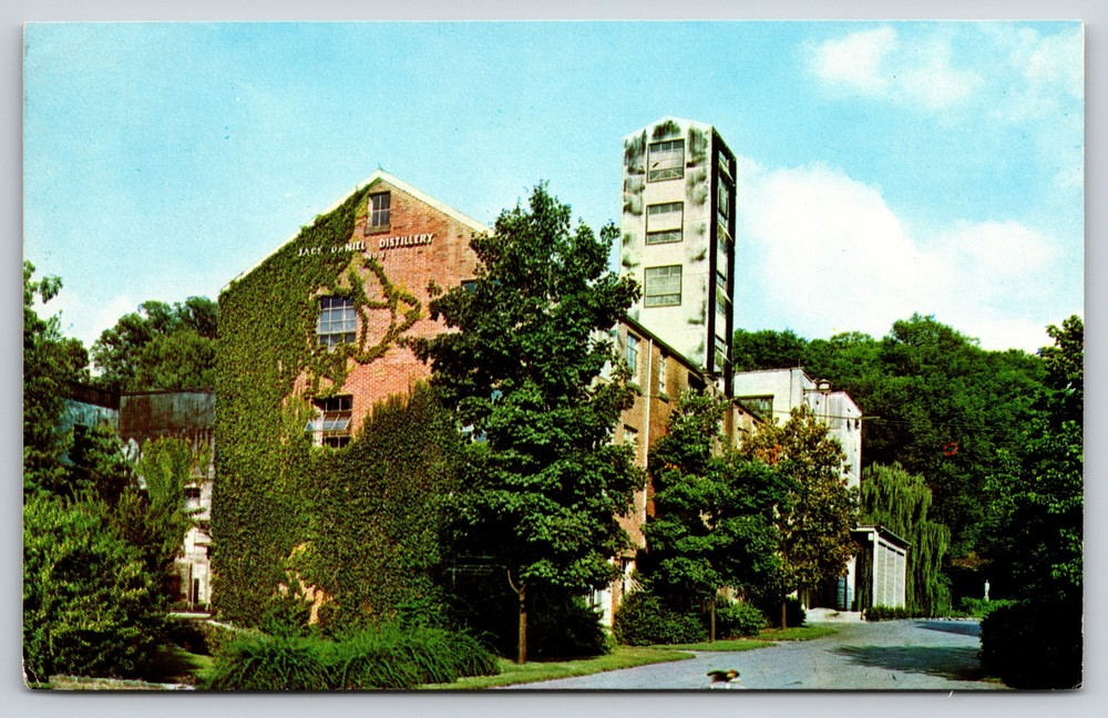 Lynchburg Tennessee~Jack Daniels Hollow & Distillery~Vintage Postcard