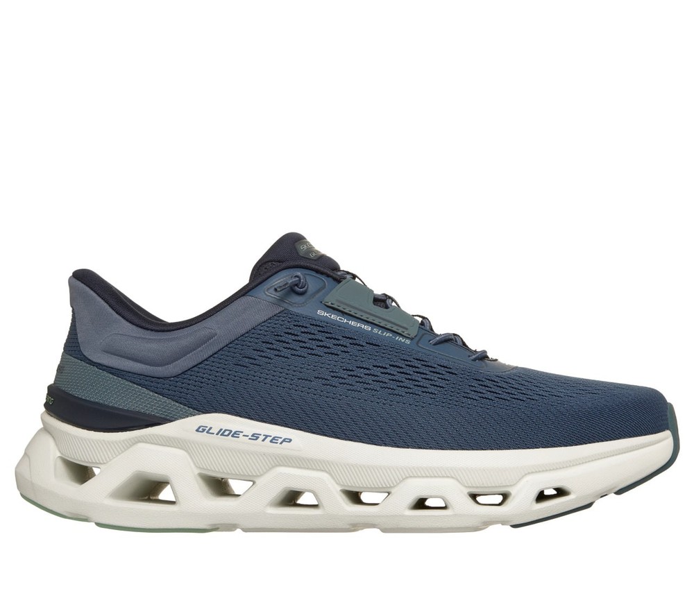 Skechers Men's Slip-ins Glide-Step Altus Korvus Navy Medium Shoes
