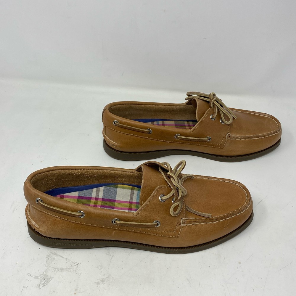 Sperry Top-Sider A/O 2-Eye Boat Shoes Sahara Tan Men’s 9M