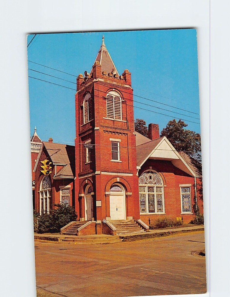 Postcard Presbyterian Church Kosciusko Mississippi USA
