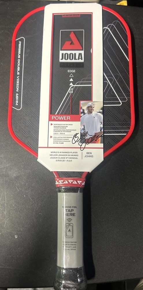 JOOLA Perseus Double Vision 16mm Edge Pickleball Paddle | NFC CHIP AUTHENTIC 🔥