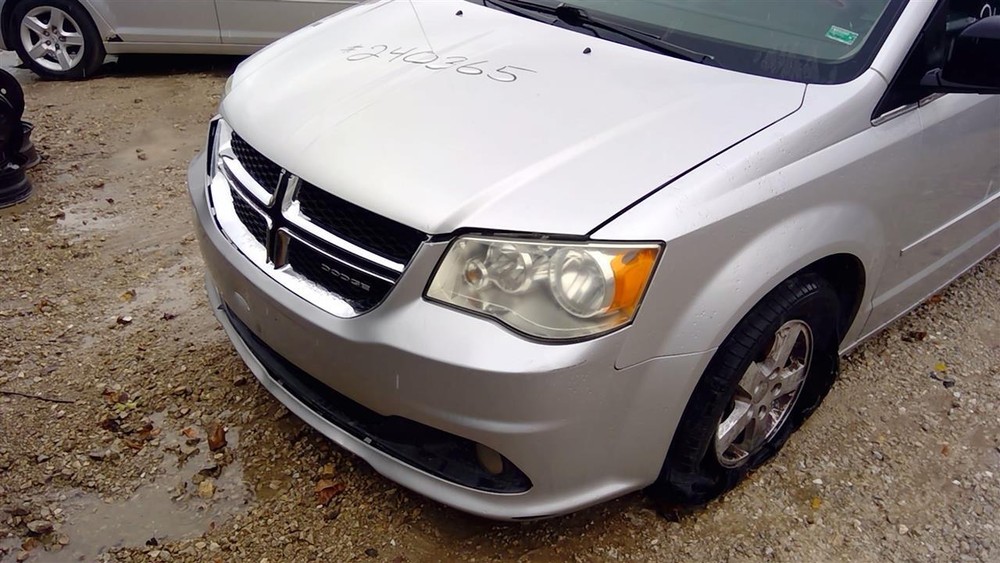 Used Engine Cooling Fan Motor fits: 2012 Dodge Caravan front Grade C