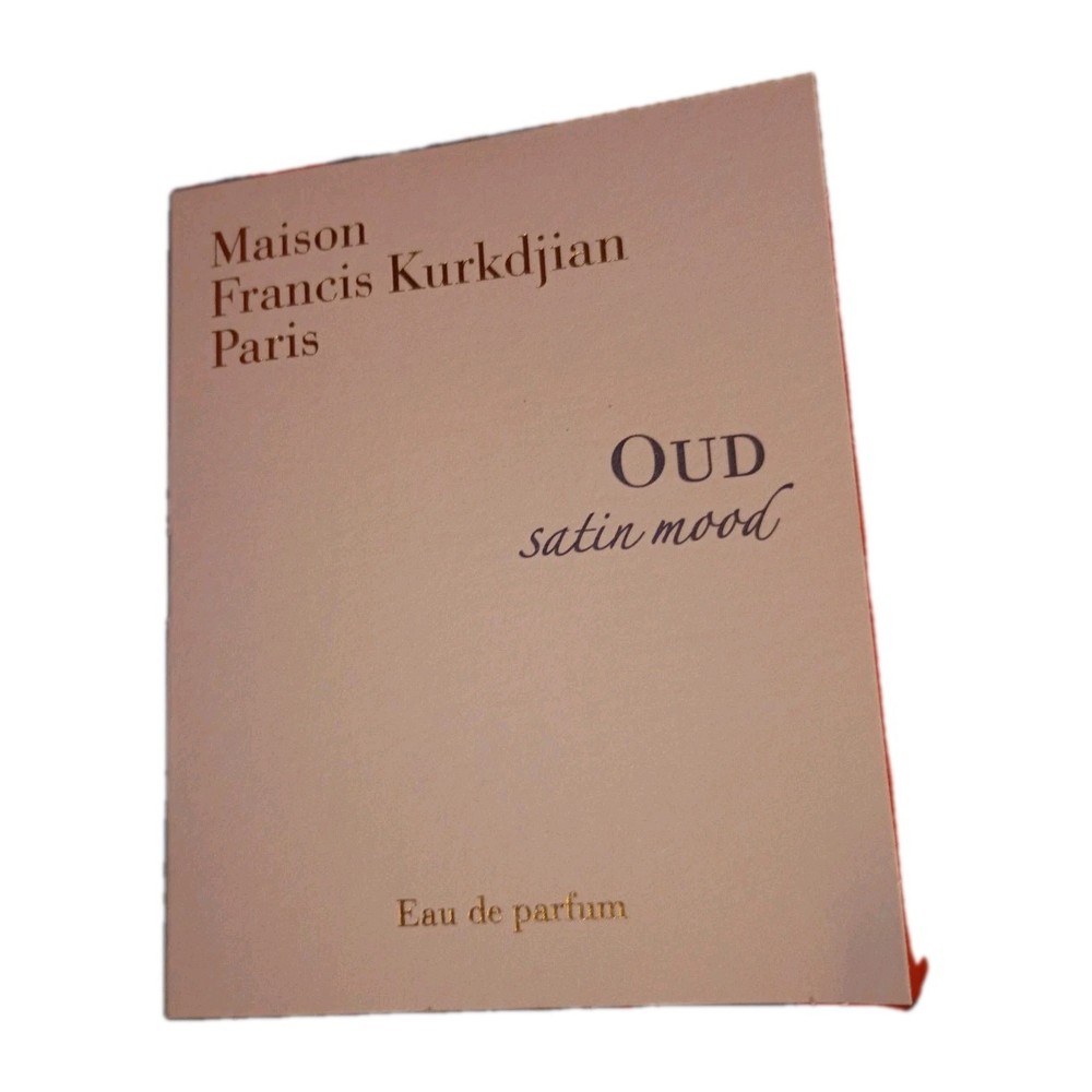 Authentic Maison Francis Kurkdjian OUD Satin Mood Eau de Parfum  EDP Sample 2ml