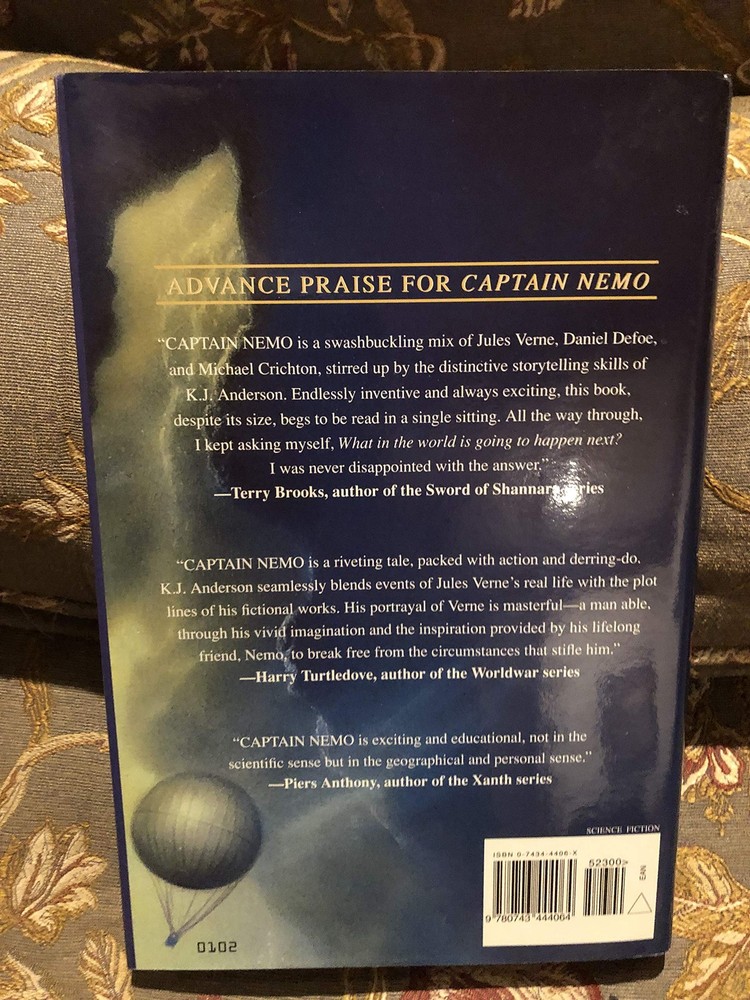 Captain Nemo: The Fantastic History of a Dark Genius by Anderson