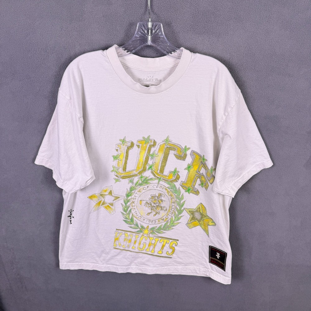 Cactus Jack by Travis Scott T-Shirt XL UCF Knights Mitchell and Ness EUC