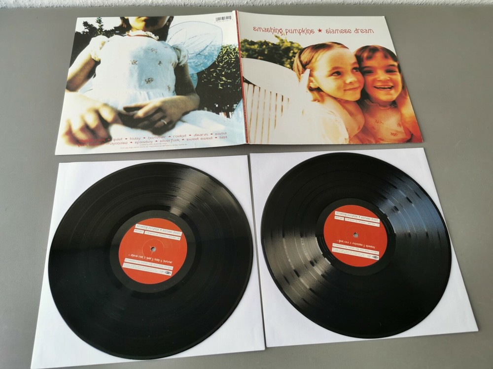 SMASHING PUMPKINS limited repress black Vinyl 2LP Siamese (Caroline Records)