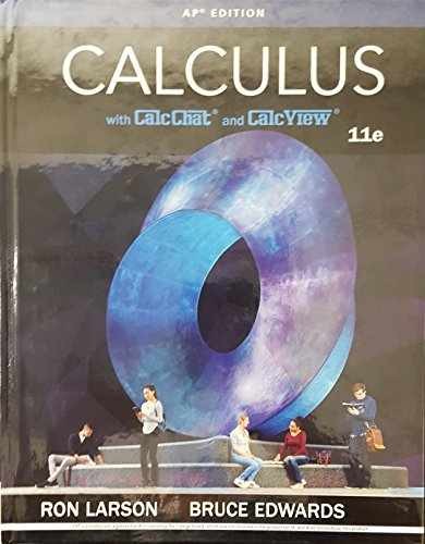 Calculus (AP Edition) - Hardcover, by Larson Ron - Acceptable