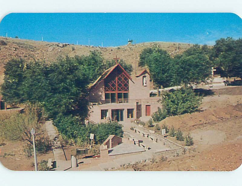 Unused Pre-1980 CHURCH SCENE Golden Colorado CO m/09 A6142