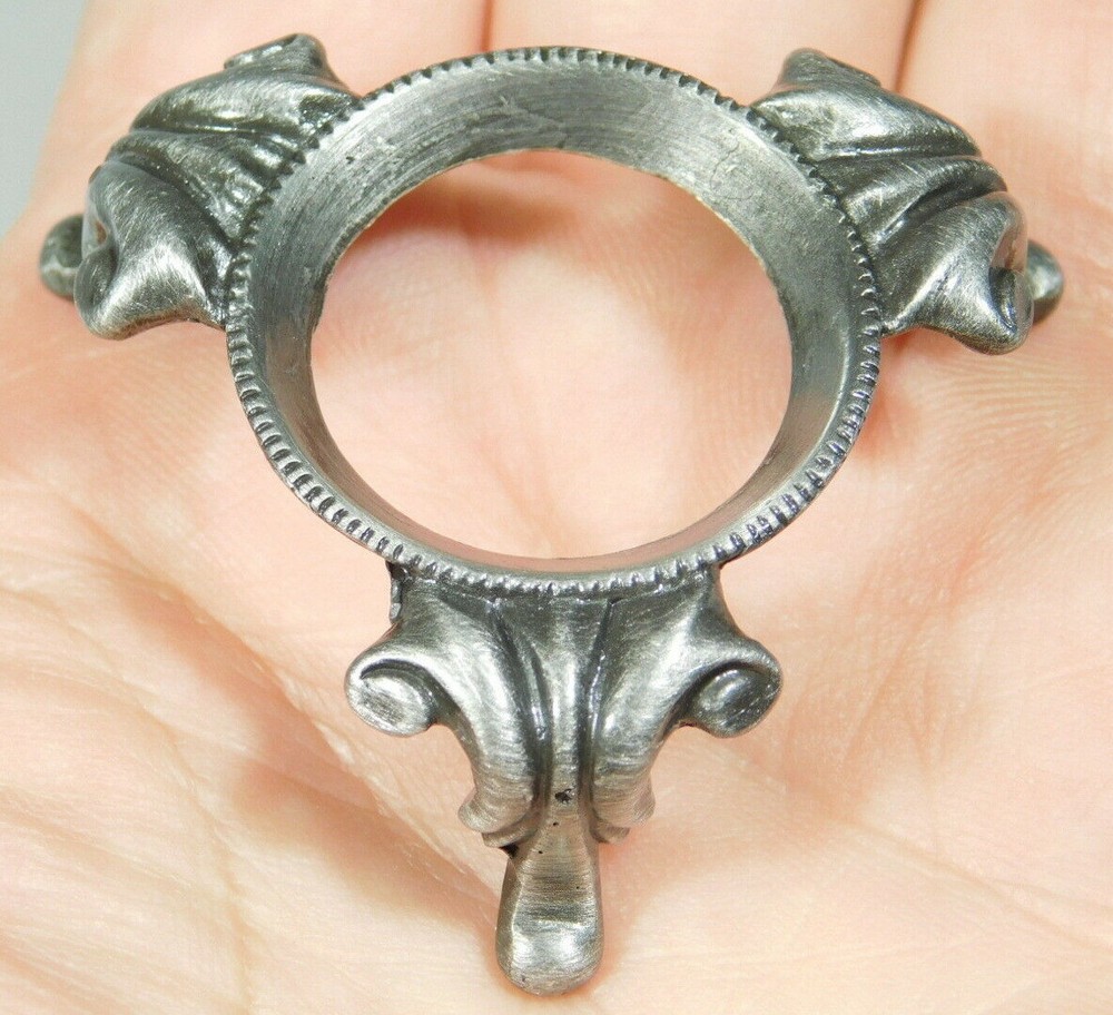 Pewter Princess Sphere Display Stand Small Elegant Accent Piece