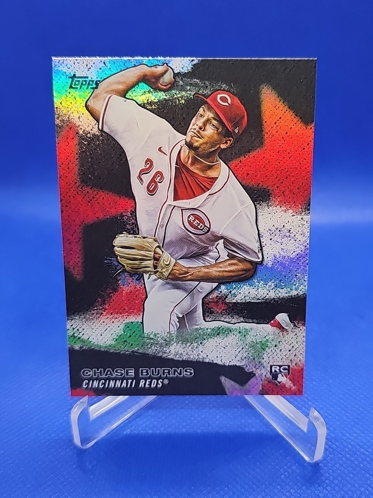 2026 Topps Series 1 Baseball Chase Burns Stars Of MLB #SMLB-27 Reds Rookie
