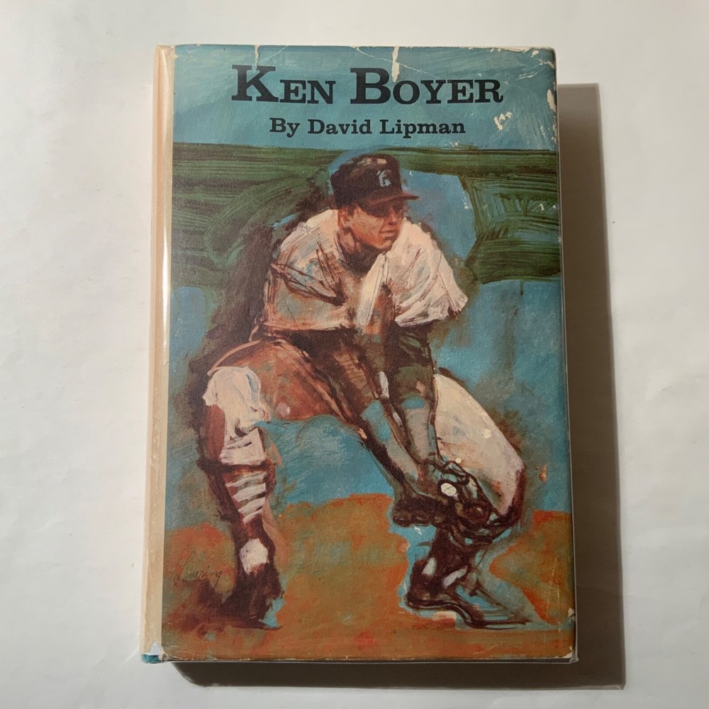 Ken Boyer SIGNED by author David Lipman 1967 Putnam, 1st edition VG+ / VG