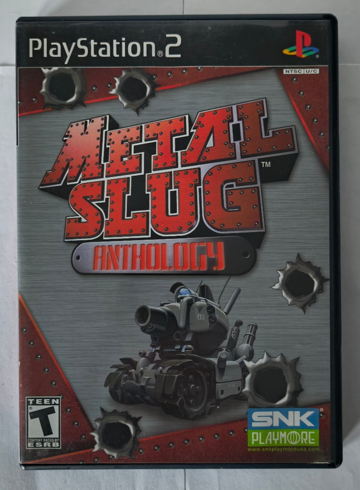 Metal Slug Anthology for PS2 (Sony PlayStation 2, 2007) - Tested - No Manual