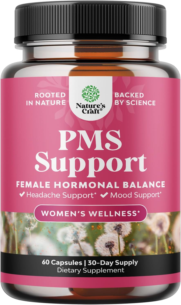 Advanced PMS Support Supplement for Women - Multibenefit PMS Relief Complex for