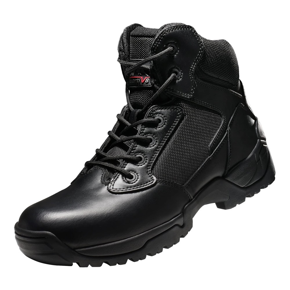 Men's Tactical Military Combat Boots for Work, Hiking & Motorcycle