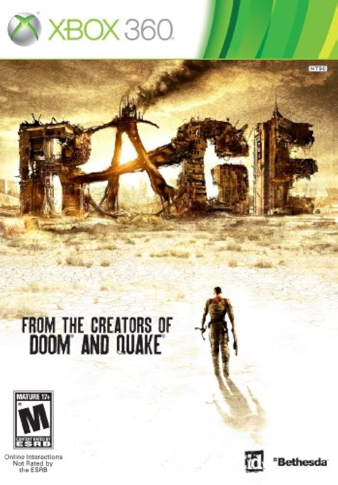 Rage Game For Xbox 360 Very Good 1E
