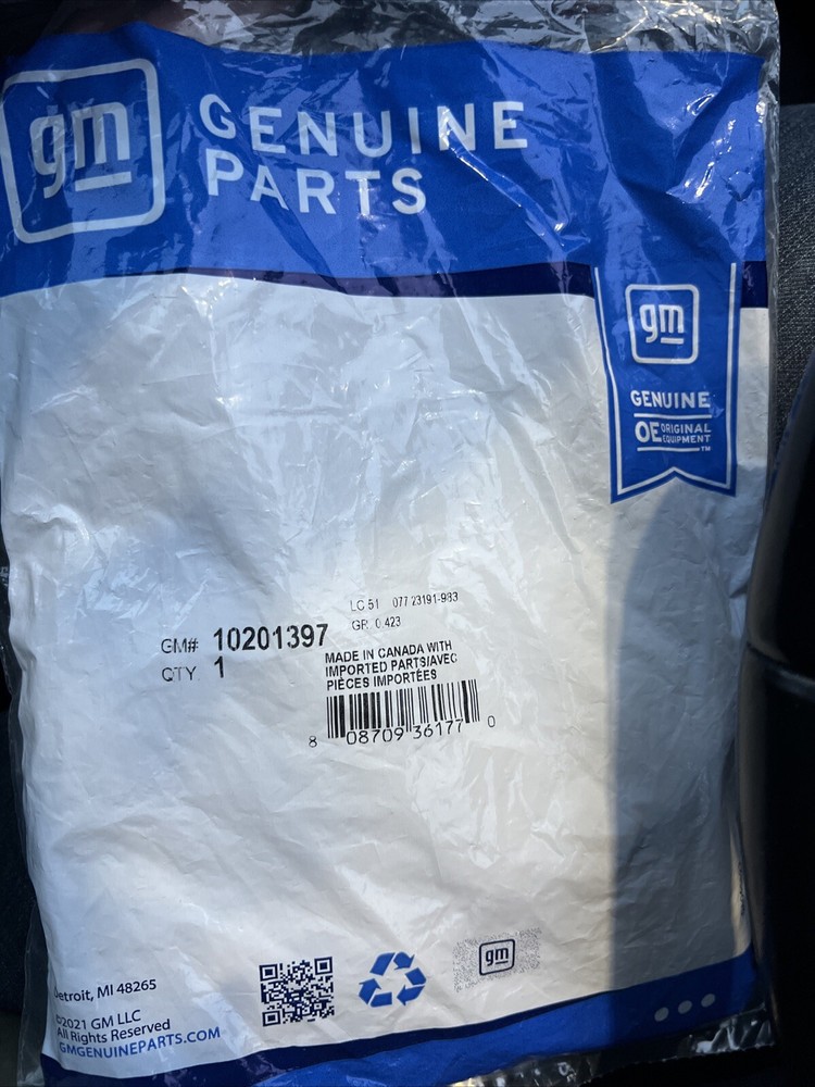 GM 10201397 Genuine OEM Blazer Safari C1500 C2500 Valve Rocker Arm Cover Gasket