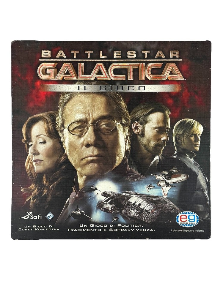 Battlestar Galactica Board Game Corey Konieczka Flight Games Eg Giochi Ita