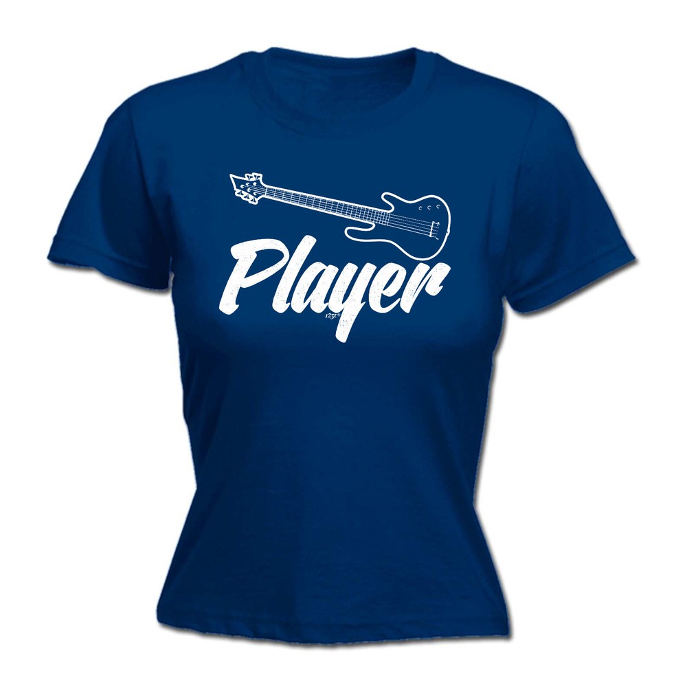 Guitar Player Music - Womens T Shirt Funny T-Shirt Novelty gift tshirt