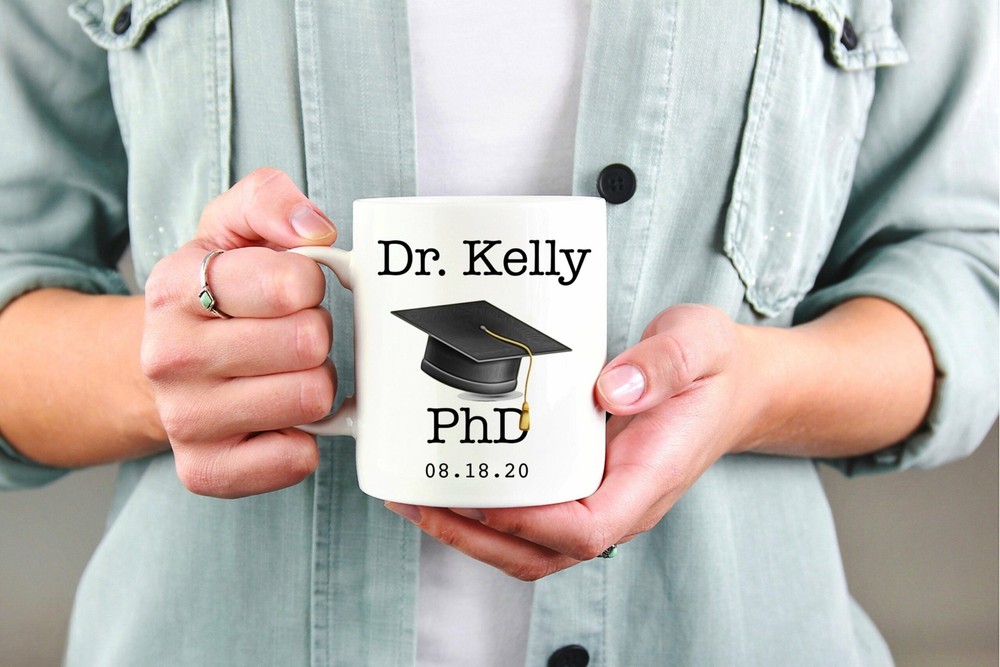 Custom Graduation Gift New Phd Mug Medical School Gift Phd Student Gift Phd Gift