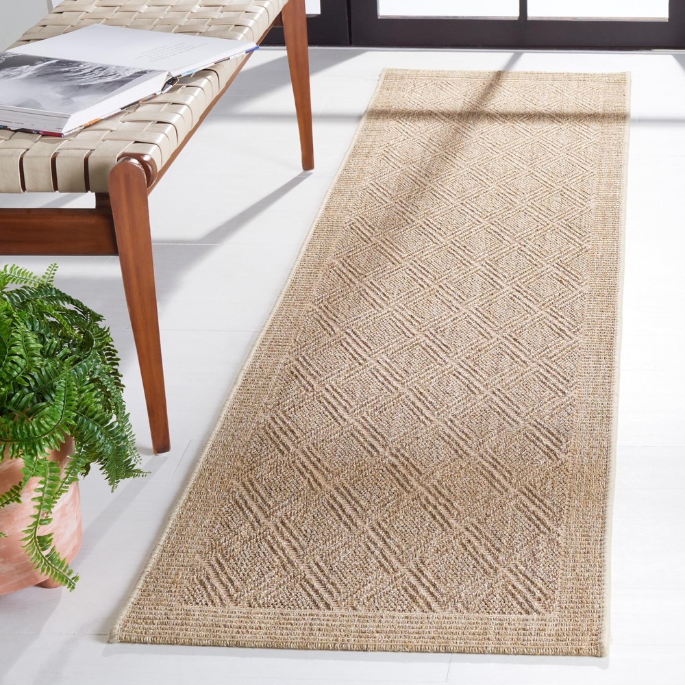 Palm Beach Sisal Jute Runner Rug 2x10 Sand Natural Fiber Floor Mat