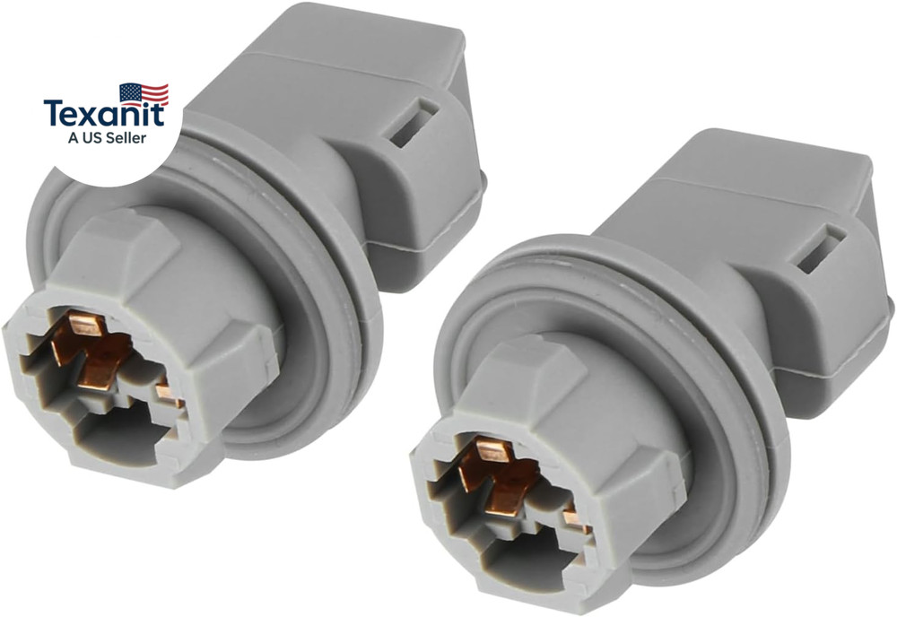 License Plate Light Socket F37Z-13550-A Wiring Harness Plug Connectors Holder fo