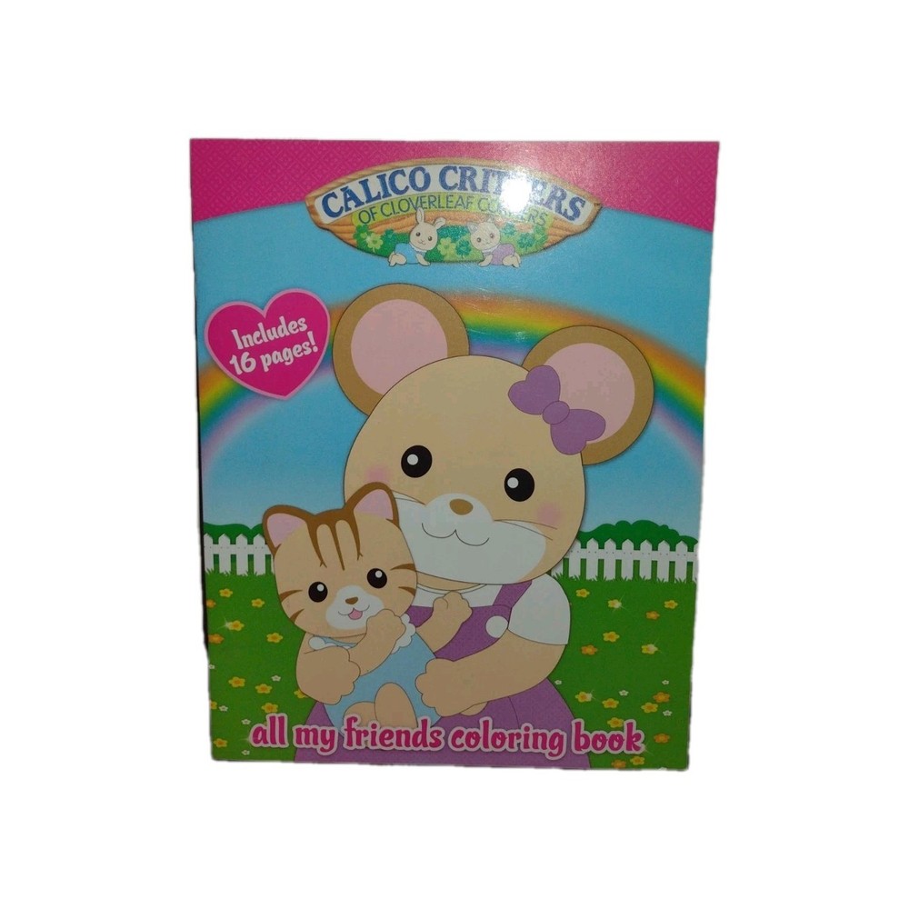 Calico Critters coloring book New UNUSED