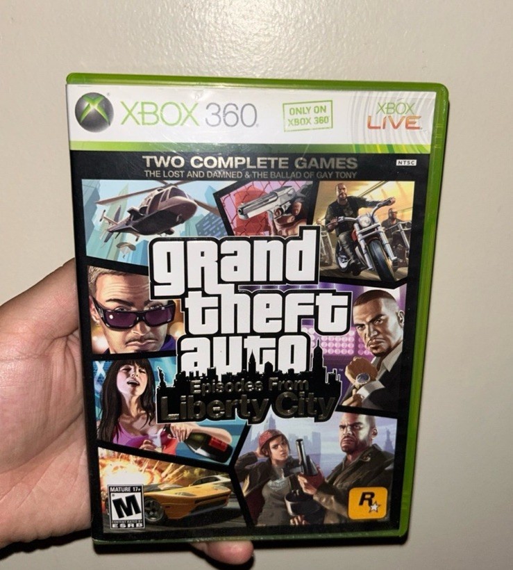 Grand Theft Auto: Episodes From Liberty City (Microsoft Xbox 360, 2009)