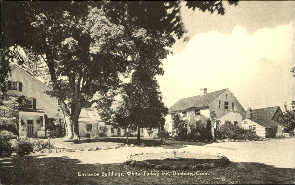 White Turkey Inn entrance buildings Danbury Connecticut CT