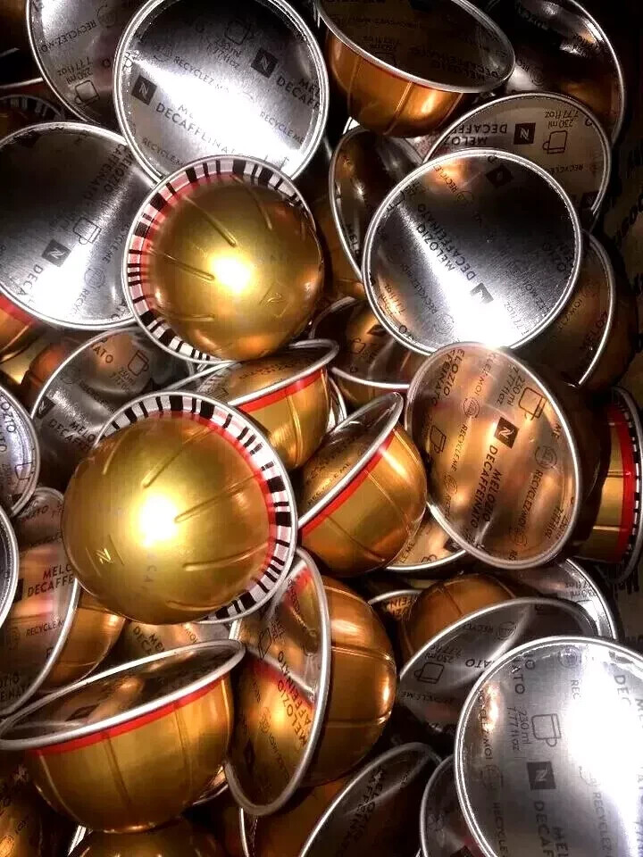 NESPRESSO VERTUO Melozio Decaffeinato MEDIUM ROAST 100 PODS BULK/LOOSE 03/31/25