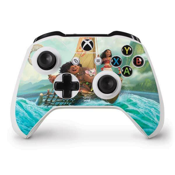 Moana Xbox One S Controller Skin - Moana and Maui Set Sail