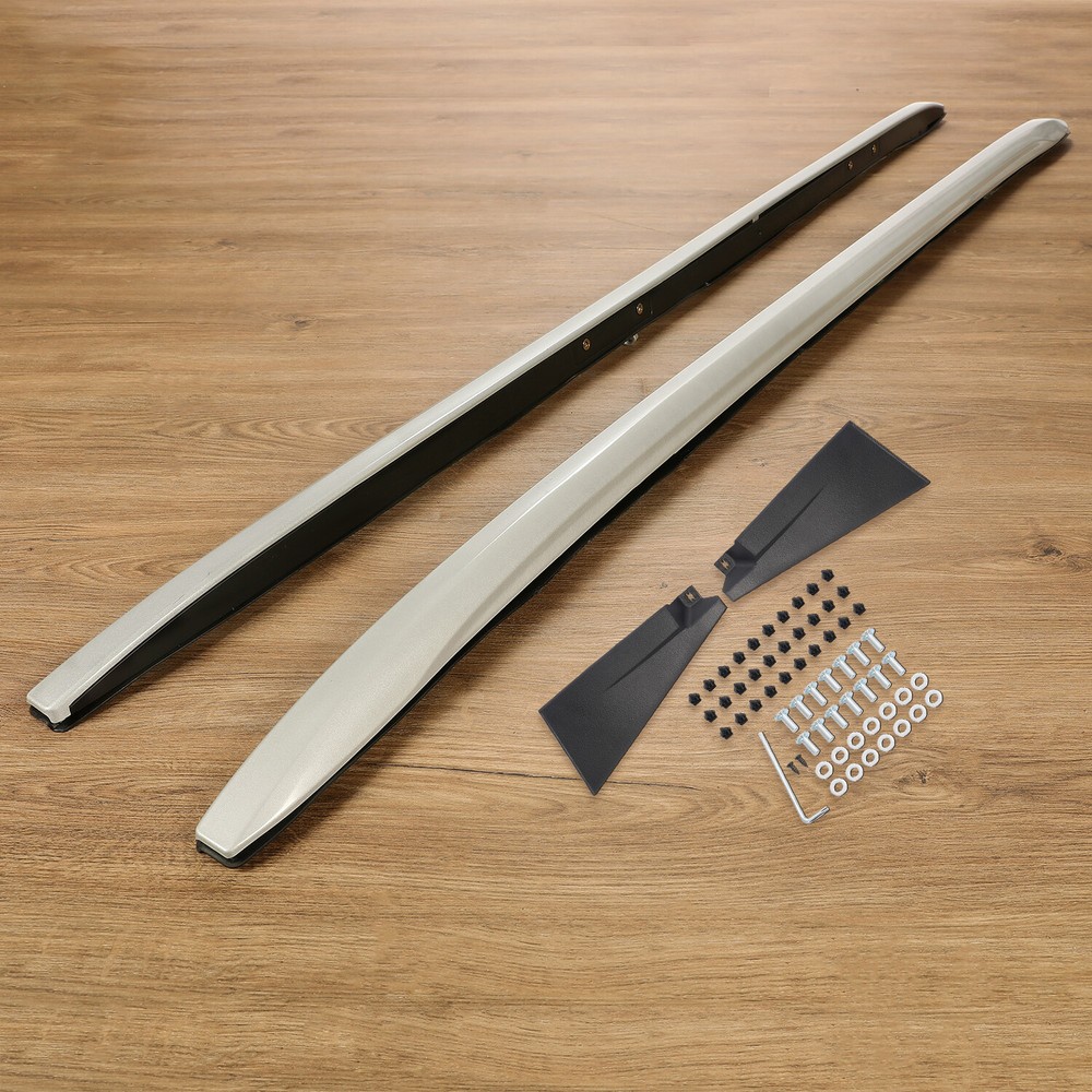 Pair Top Roof Rack Side Rails Luggage Cargo Carrier For 2016-2022 Honda Pilot