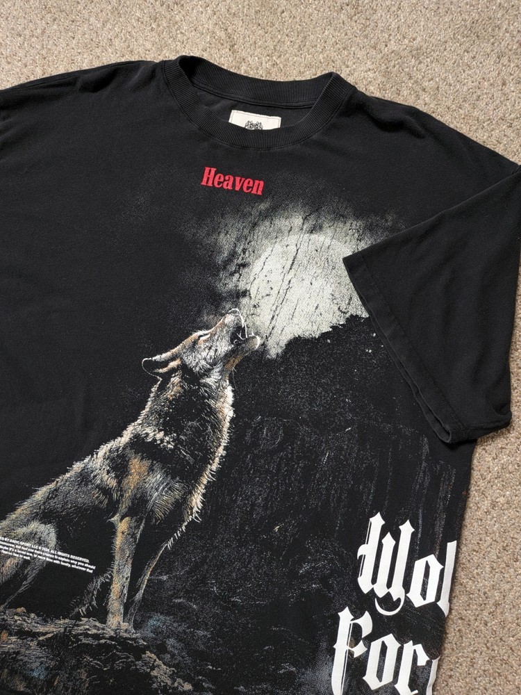 Darc Sport Wolves Forever Heaven Has To Wait T Shirt 2XL