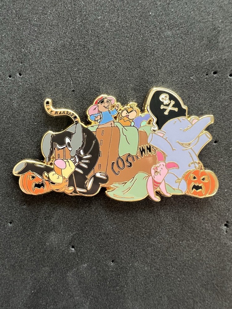 Disney FANTASY Pin - Winnie The Pooh Halloween Pirates Lumpy Tigger Roo Piglet